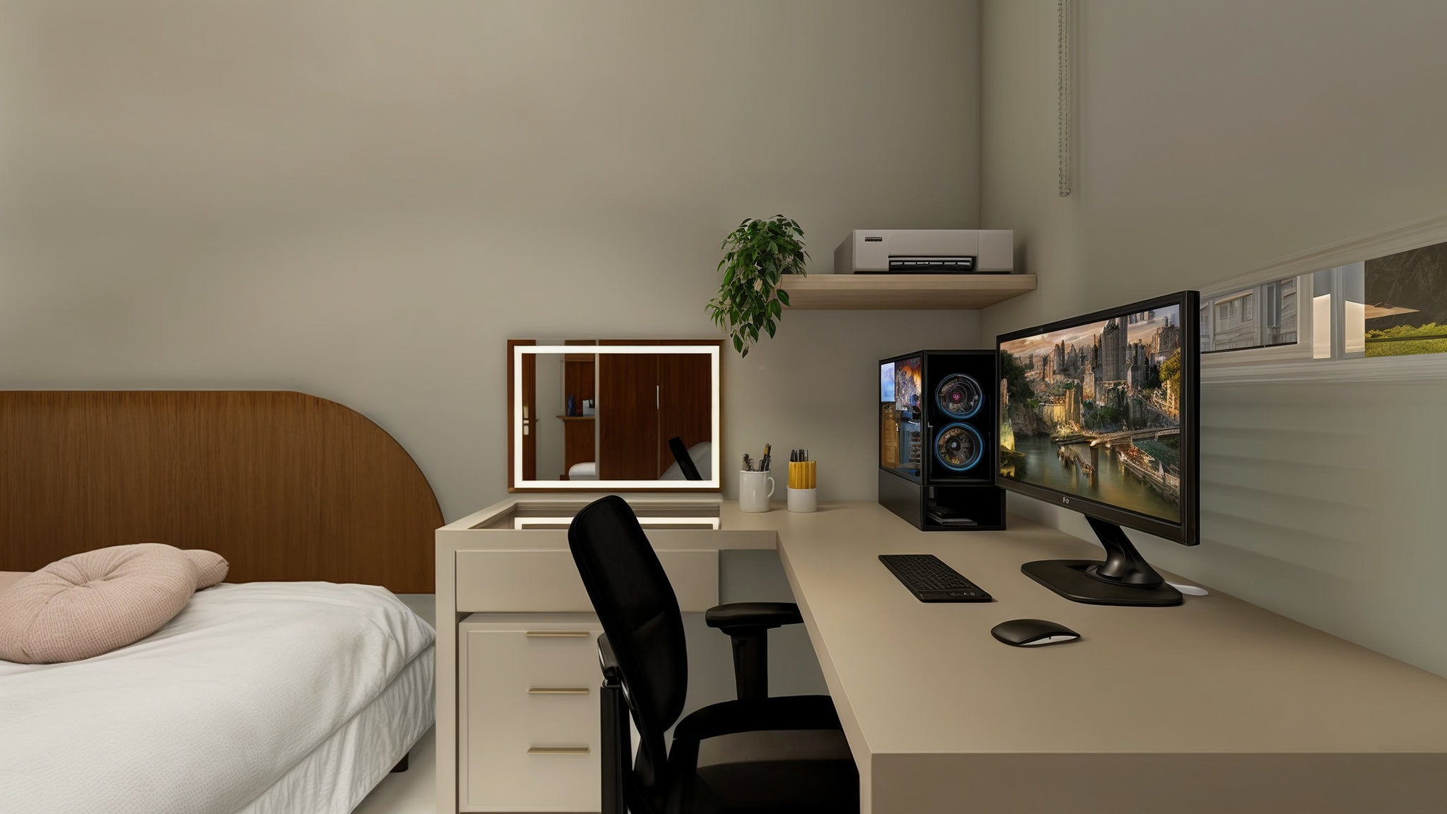 Residência LC - Sala de estar